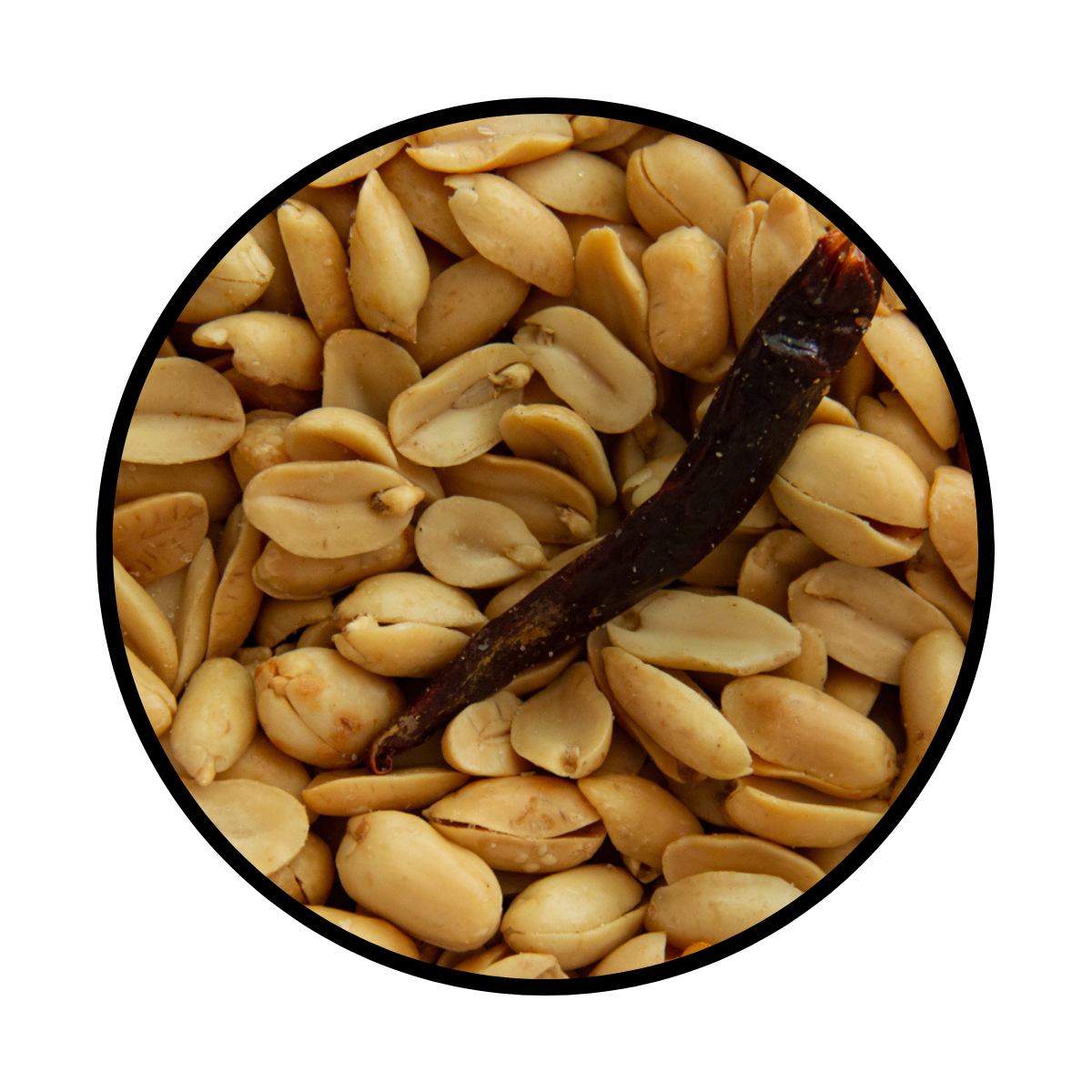 Cacahuate con Sal y Chile de Arbol